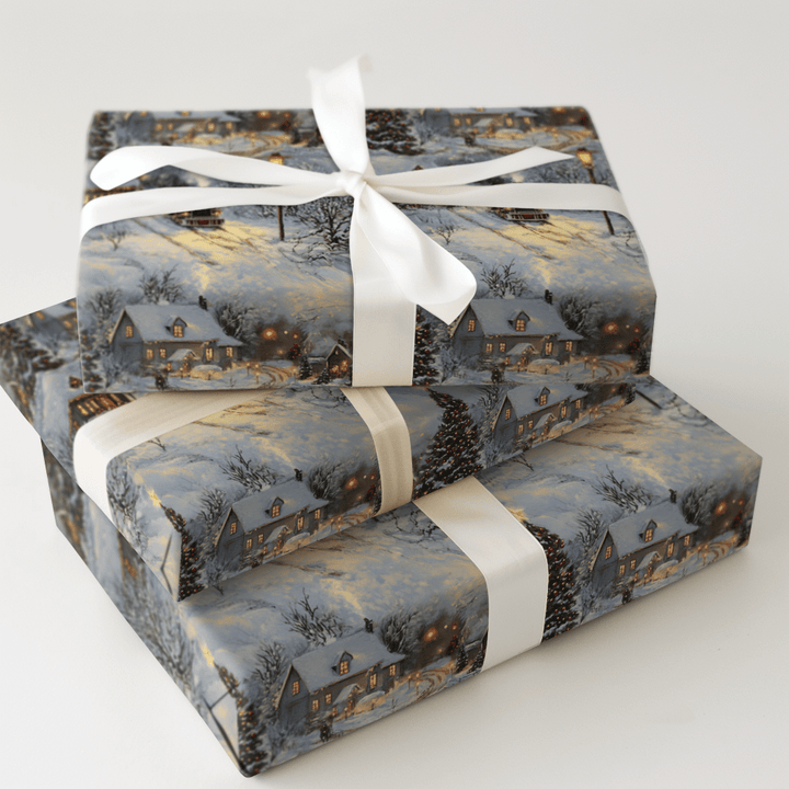 Snowlight Season - Wrapping Paper - Aspen & Arlo