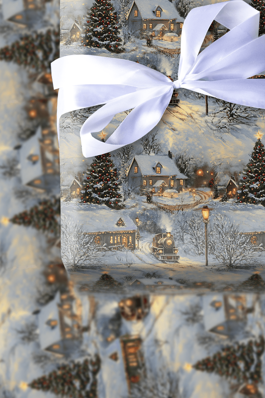 Snowlight Season - Wrapping Paper - Aspen & Arlo