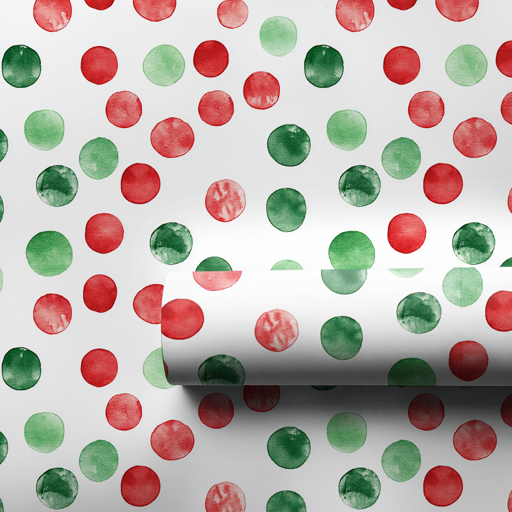 Christmas Dots - 1 Roll