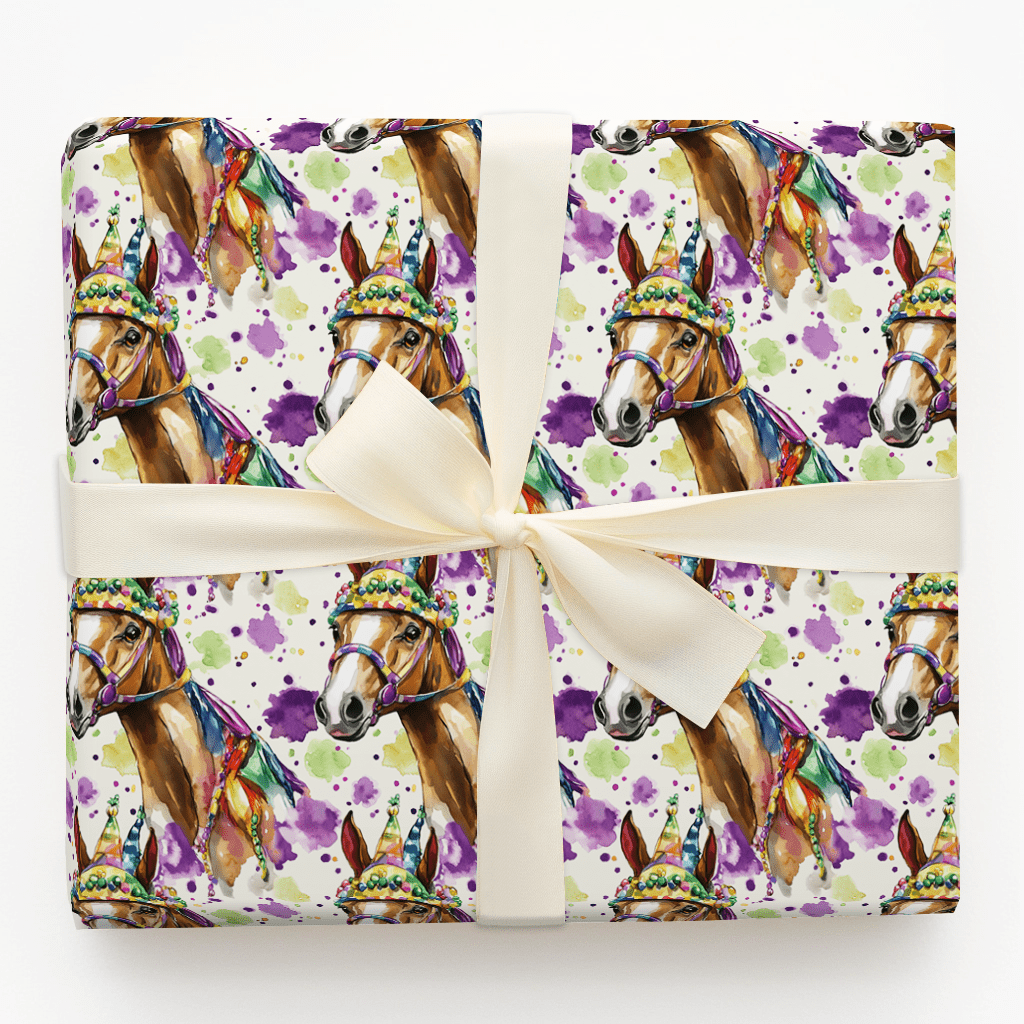 Parade Pony - Wrapping Paper - Aspen & Arlo