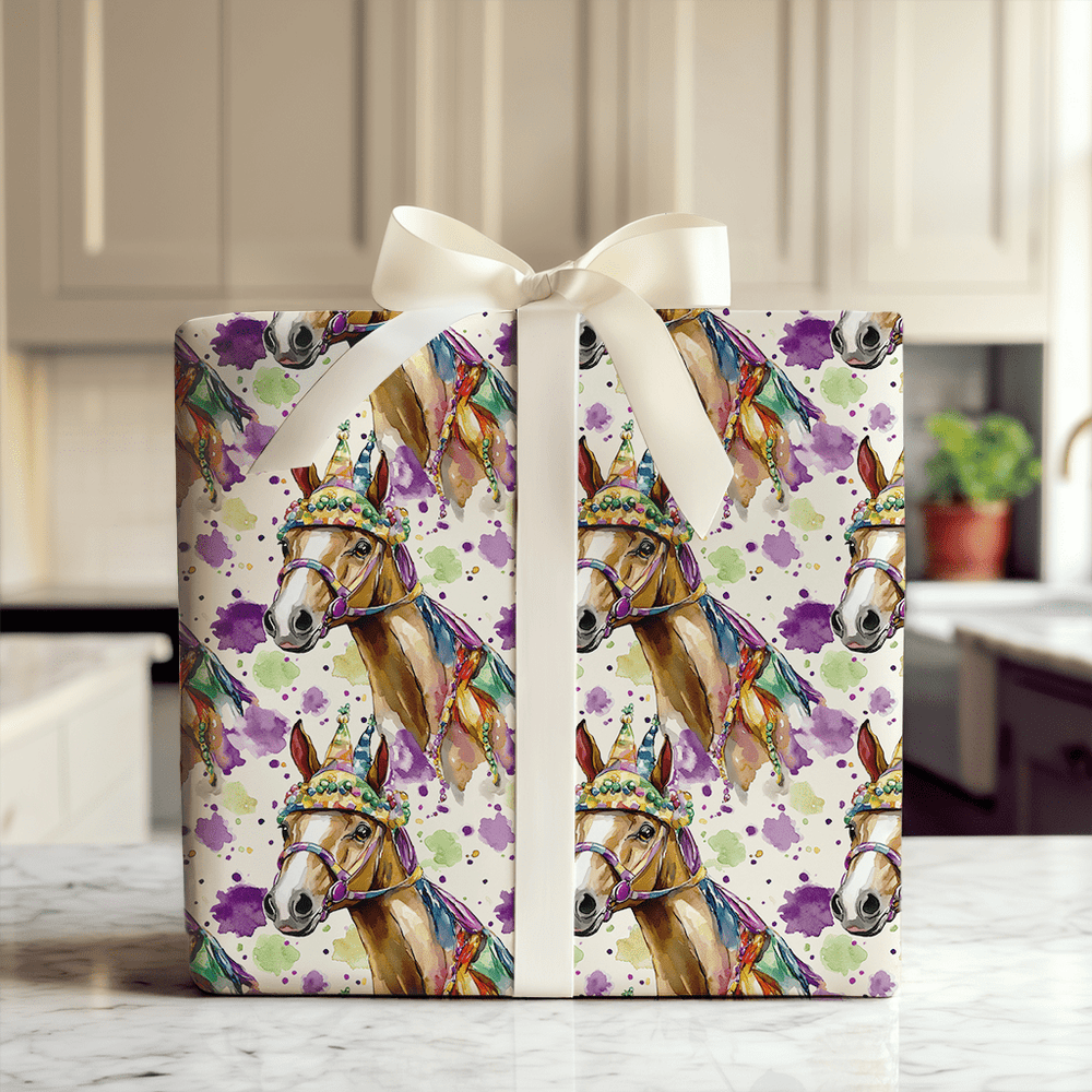 Parade Pony - Wrapping Paper - Aspen & Arlo