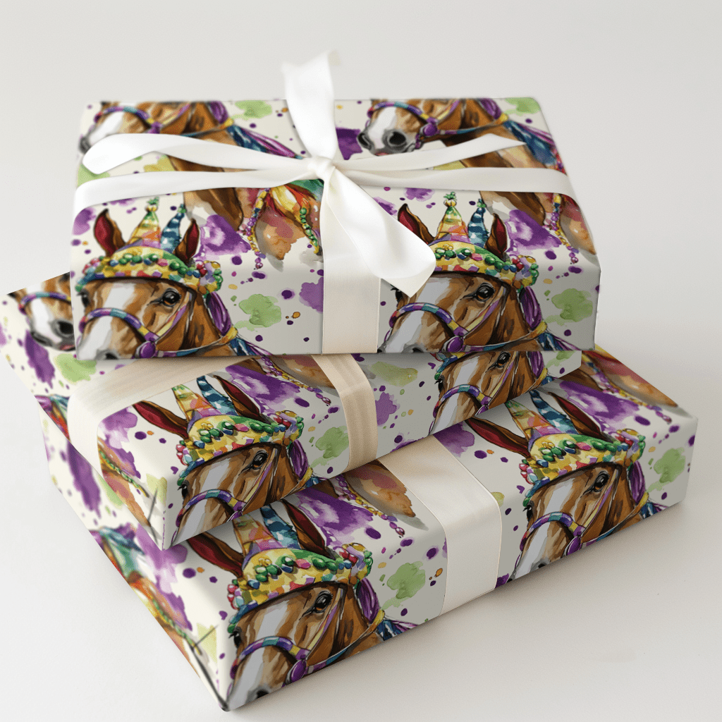 Parade Pony - Wrapping Paper - Aspen & Arlo