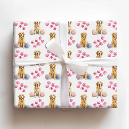 Golden Cheer - Wrapping Paper - Aspen & Arlo