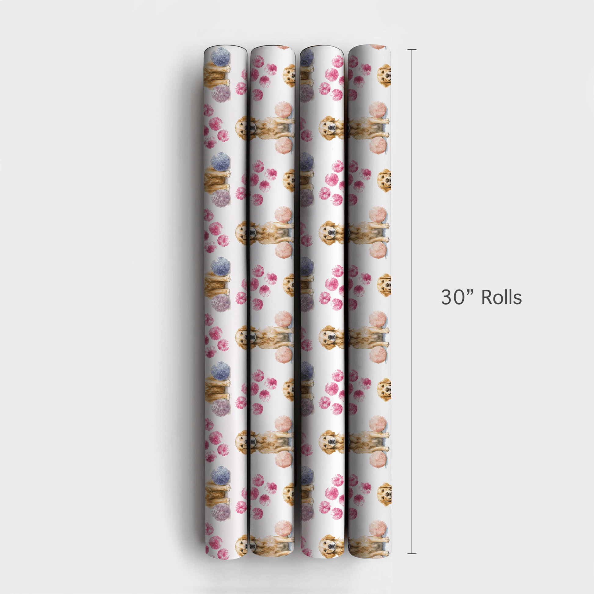 Golden Cheer - Wrapping Paper - Aspen & Arlo
