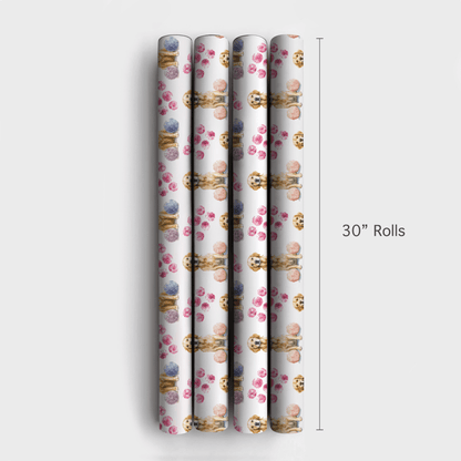 Golden Cheer - Wrapping Paper - Aspen & Arlo