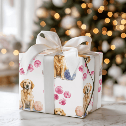 Golden Cheer - Wrapping Paper - Aspen & Arlo