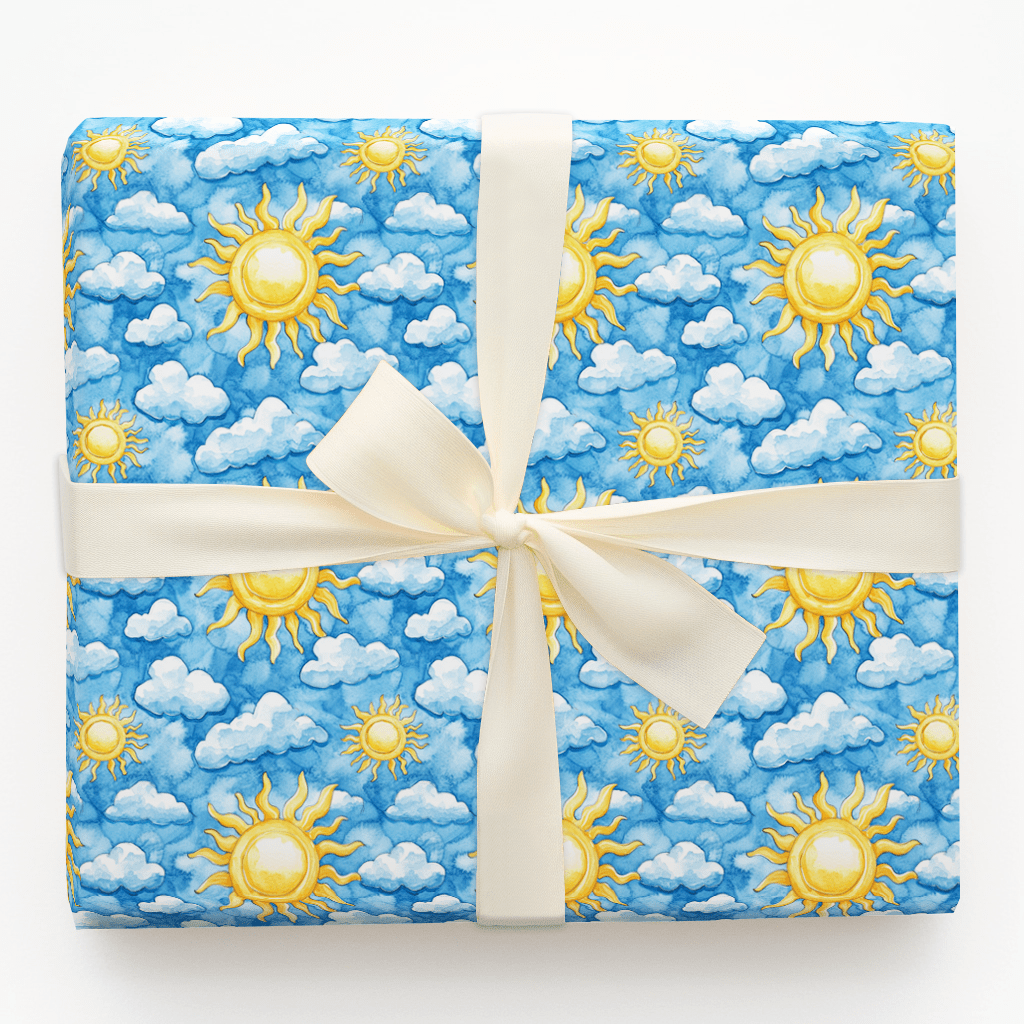 Shine on Sun - Wrapping Paper - Aspen & Arlo