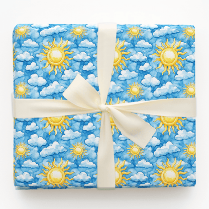 Shine on Sun - Wrapping Paper - Aspen & Arlo