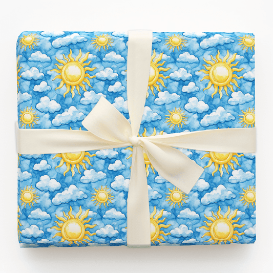 Shine on Sun - Wrapping Paper - Aspen & Arlo