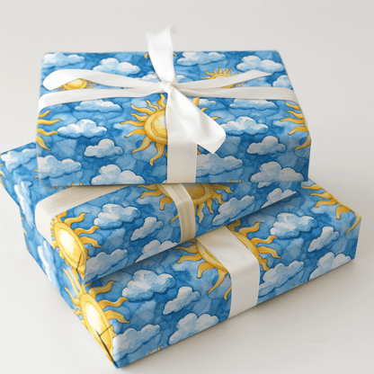 Shine on Sun - Wrapping Paper - Aspen & Arlo