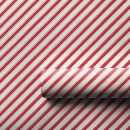 Blush & Berry Stripes - Wrapping Paper - Aspen & Arlo