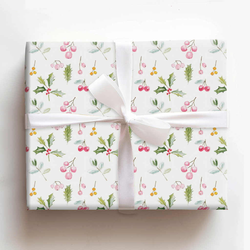 Holly & Bright - Wrapping Paper - Aspen & Arlo