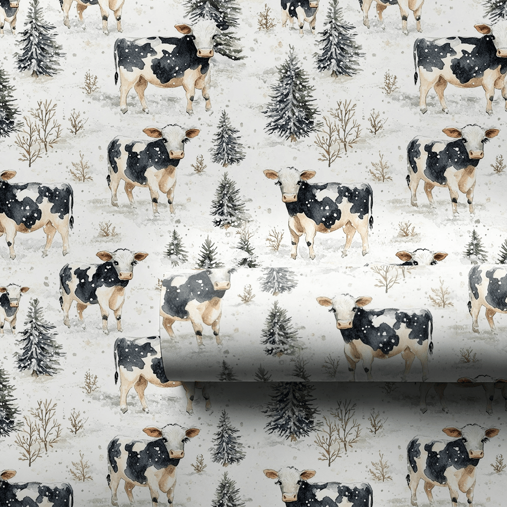 Heifer Holidays - Wrapping Paper - Aspen & Arlo