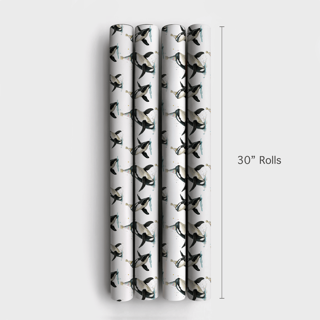 Whale of Fortune - Wrapping Paper - Aspen & Arlo