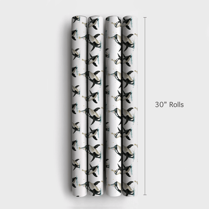 Whale of Fortune - Wrapping Paper - Aspen & Arlo