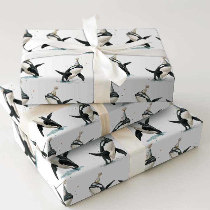 Whale of Fortune - Wrapping Paper - Aspen & Arlo