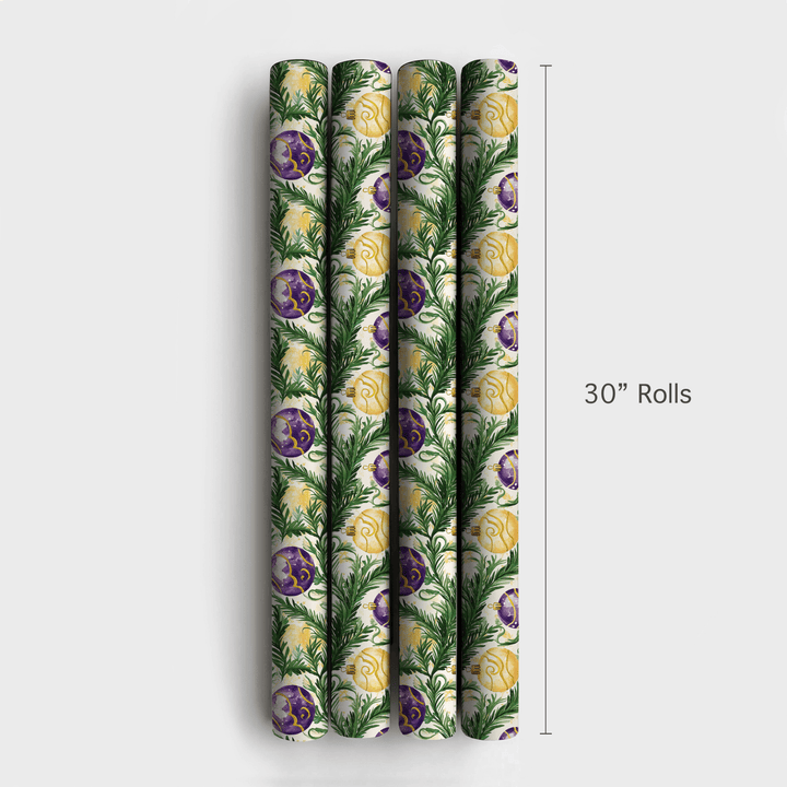 Happy Mardi Gras - Wrapping Paper - Aspen & Arlo