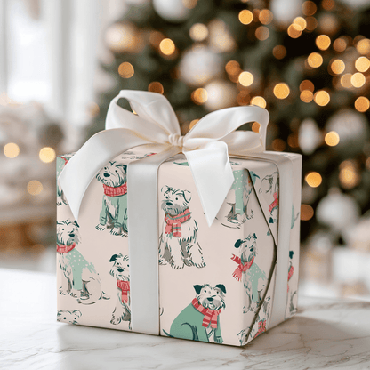 Cozy Pup - Wrapping Paper - Aspen & Arlo
