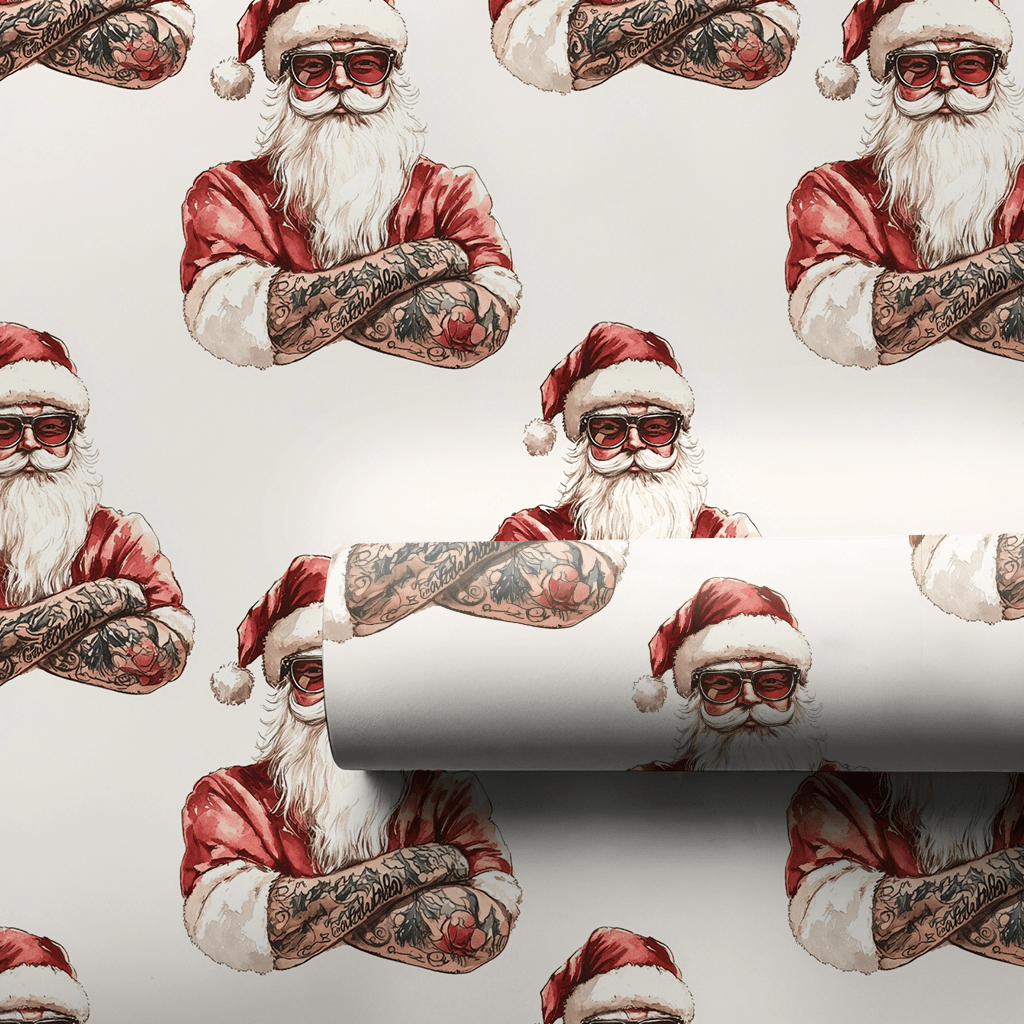 Inked Kringle - Wrapping Paper - Aspen & Arlo