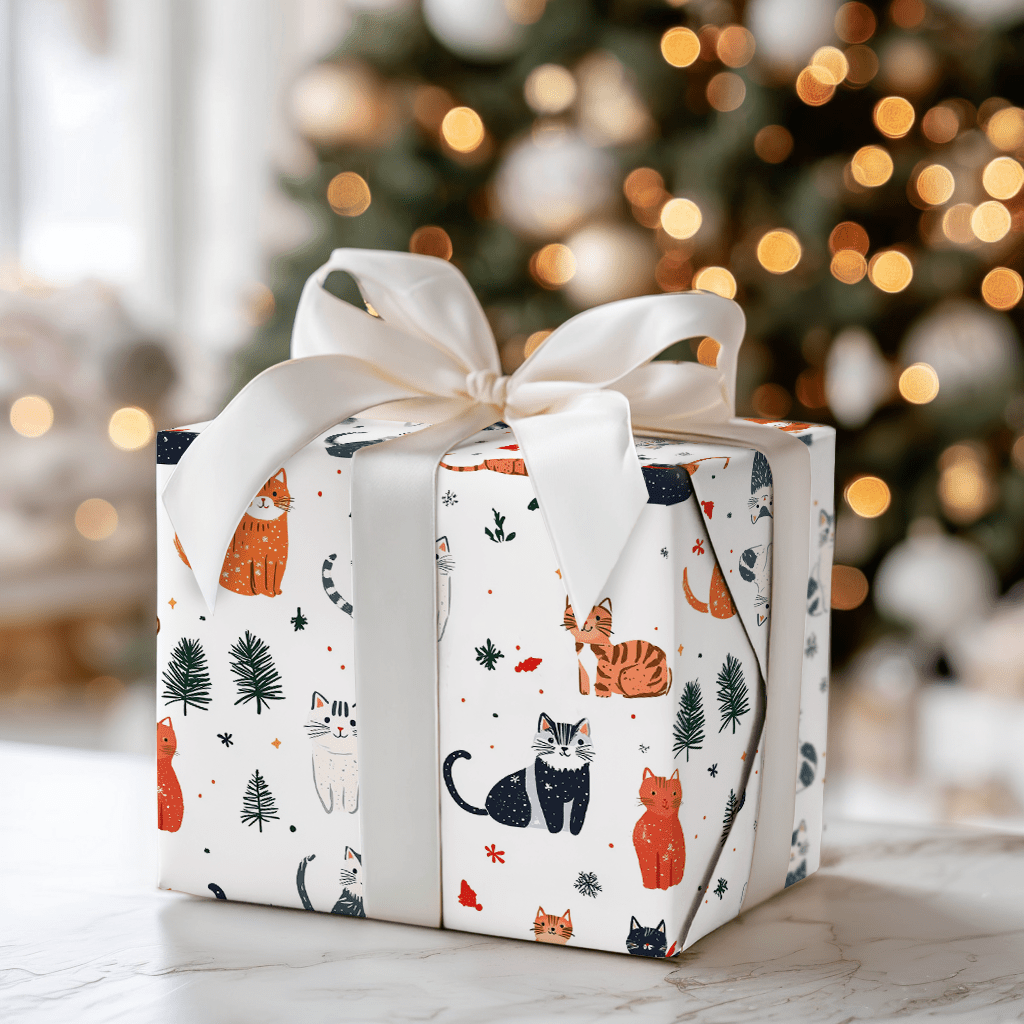 Christmas Kittens - Wrapping Paper - Aspen & Arlo