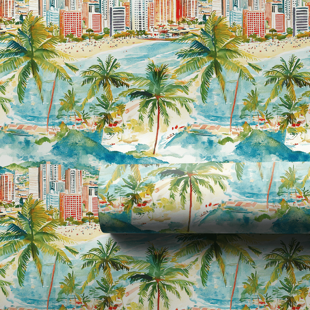 Aloha Noel - Wrapping Paper - Aspen & Arlo