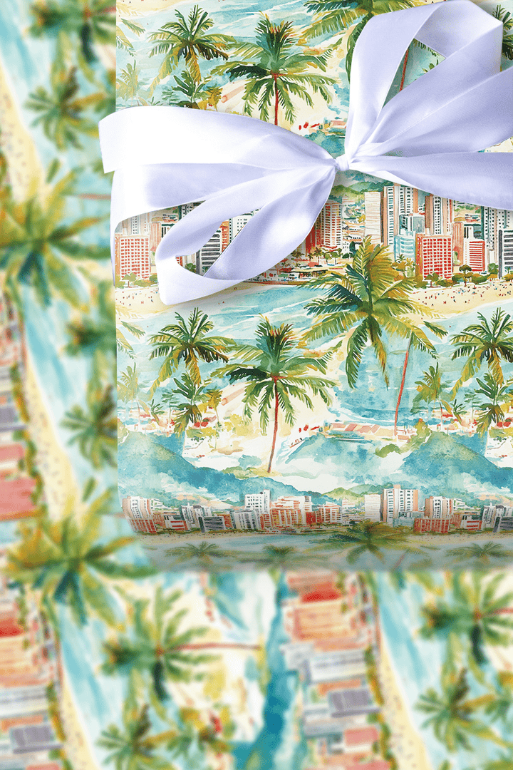 Aloha Noel - Wrapping Paper - Aspen & Arlo