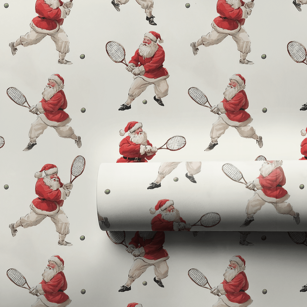 Match Point Mistletoe - Wrapping Paper - Aspen & Arlo