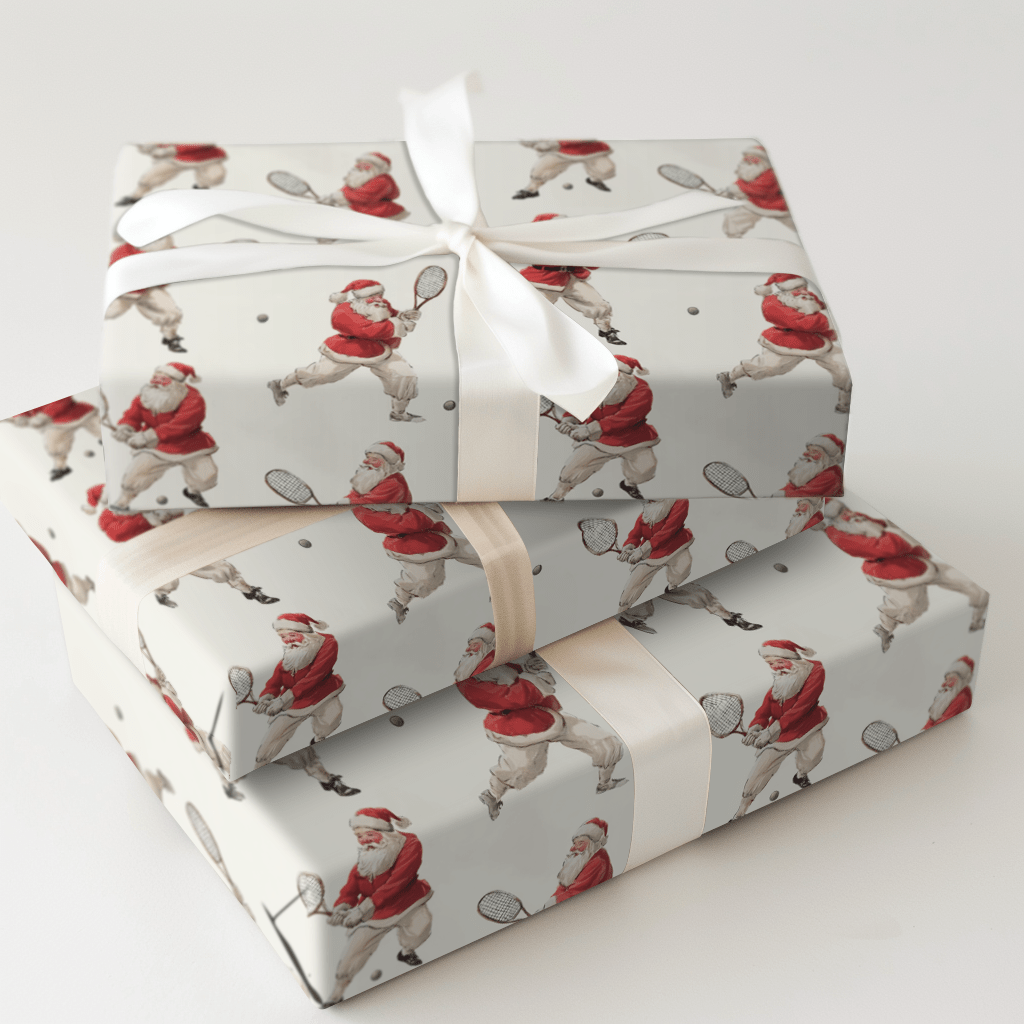 Match Point Mistletoe - Wrapping Paper - Aspen & Arlo