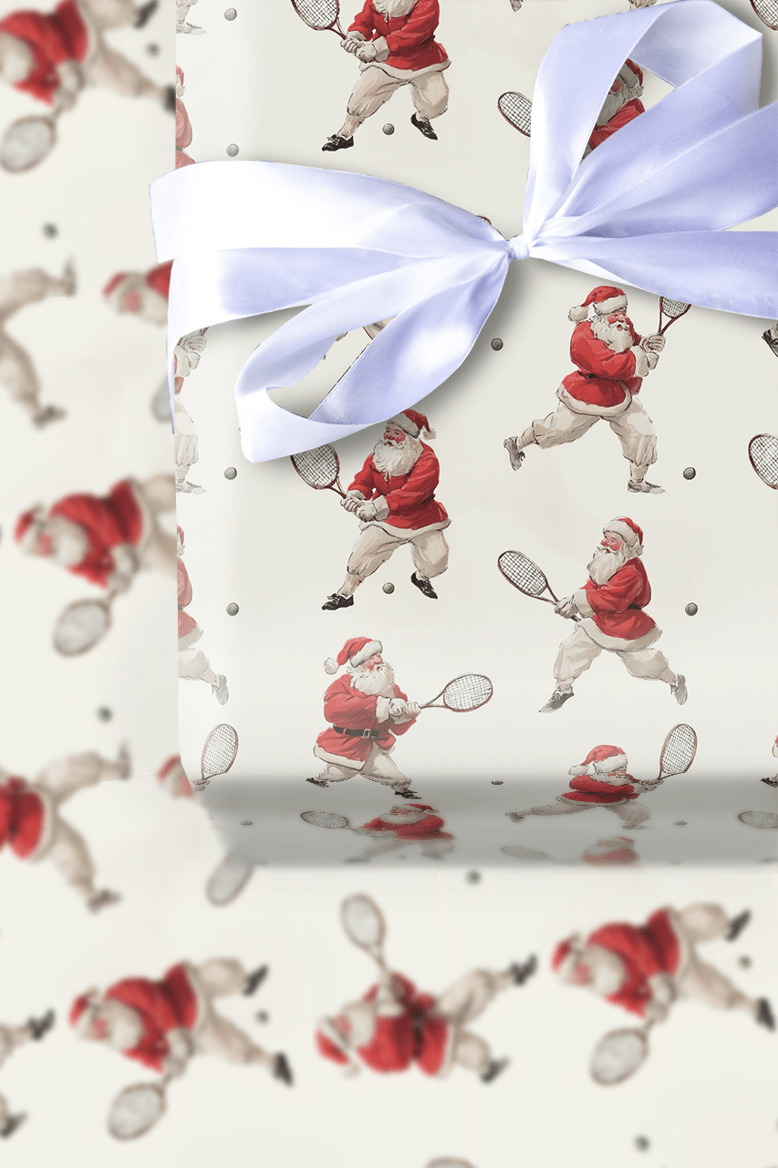 Match Point Mistletoe - Wrapping Paper - Aspen & Arlo