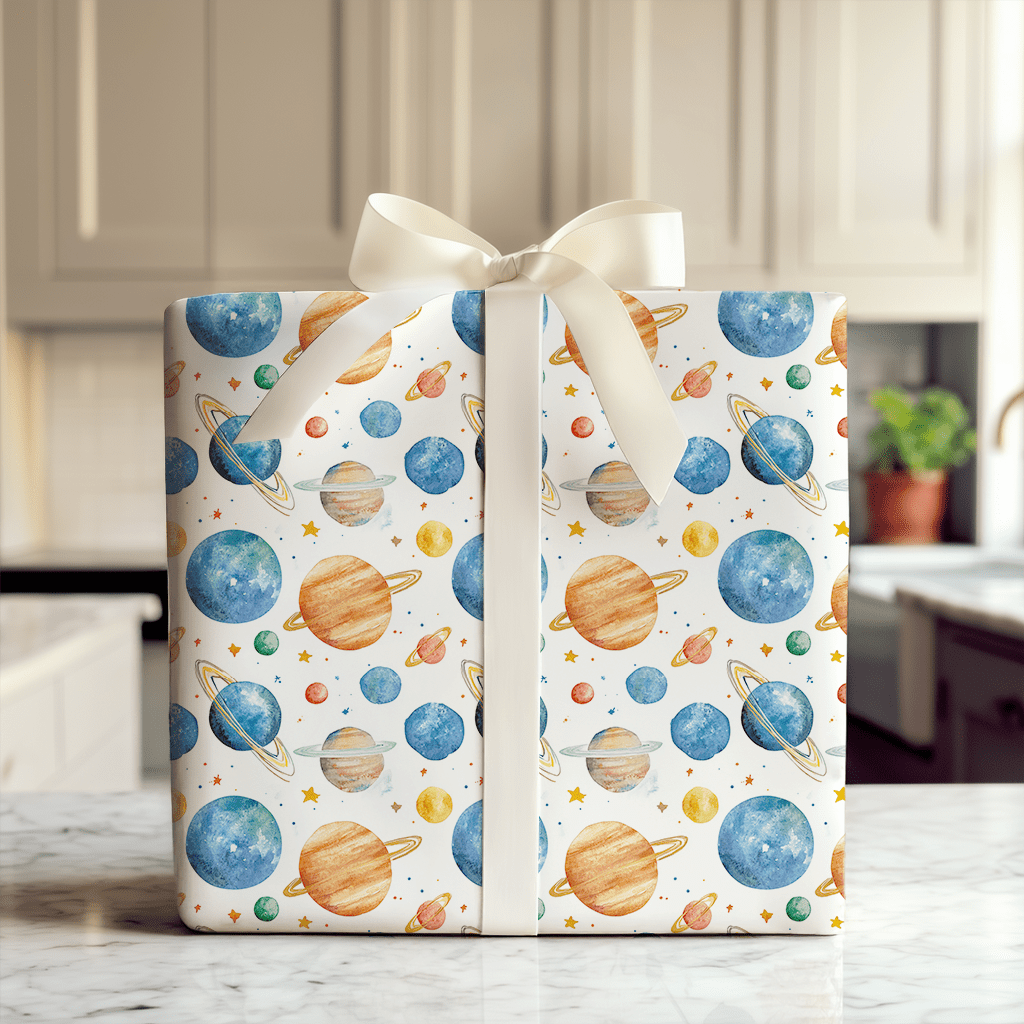 Cosmic Loop - Wrapping Paper - Aspen & Arlo