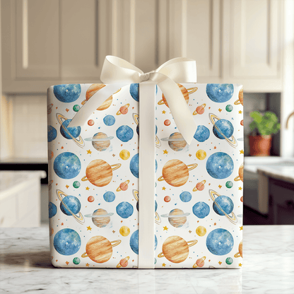 Cosmic Loop - Wrapping Paper - Aspen & Arlo