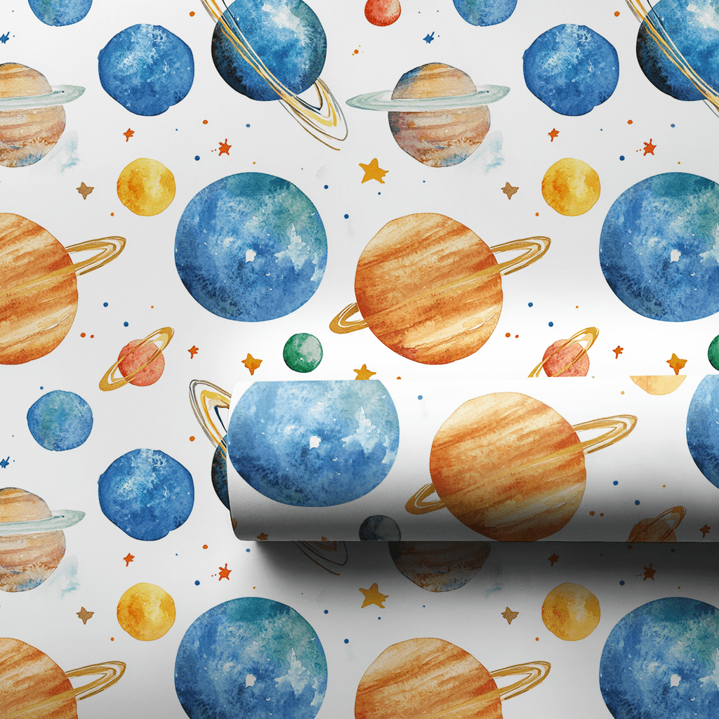 Cosmic Loop - Wrapping Paper - Aspen & Arlo