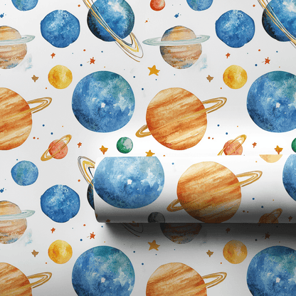 Cosmic Loop - Wrapping Paper - Aspen & Arlo