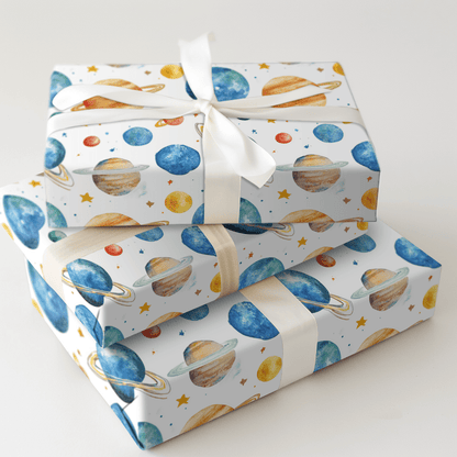 Cosmic Loop - Wrapping Paper - Aspen & Arlo