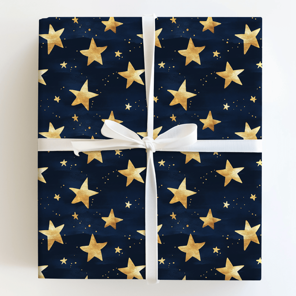 Starlit Celebrations - Wrapping Paper - Aspen & Arlo