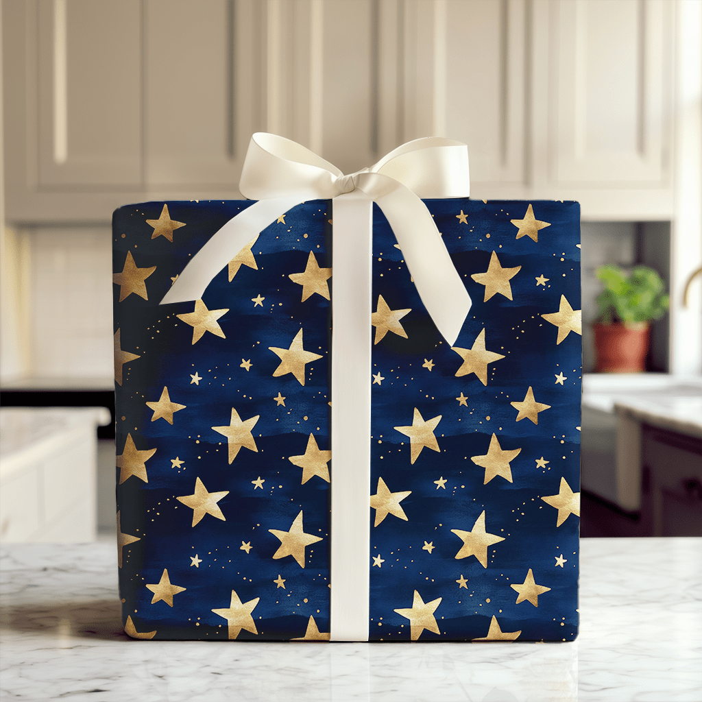 Starlit Celebrations - Wrapping Paper - Aspen & Arlo