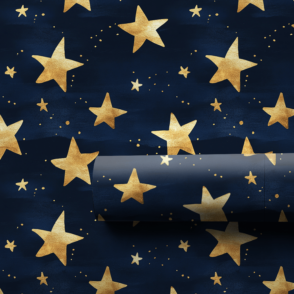 Starlit Celebrations - Wrapping Paper - Aspen & Arlo