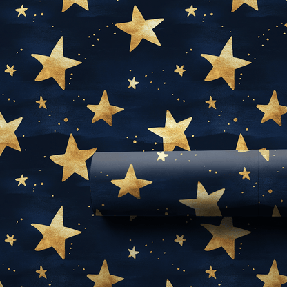Starlit Celebrations - Wrapping Paper - Aspen & Arlo