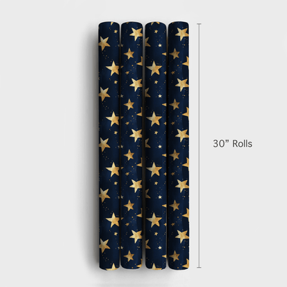 Starlit Celebrations - Wrapping Paper - Aspen & Arlo
