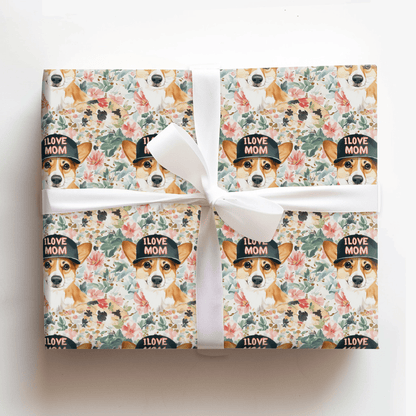 Mom's Favorite Corgi - Wrapping Paper - Aspen & Arlo