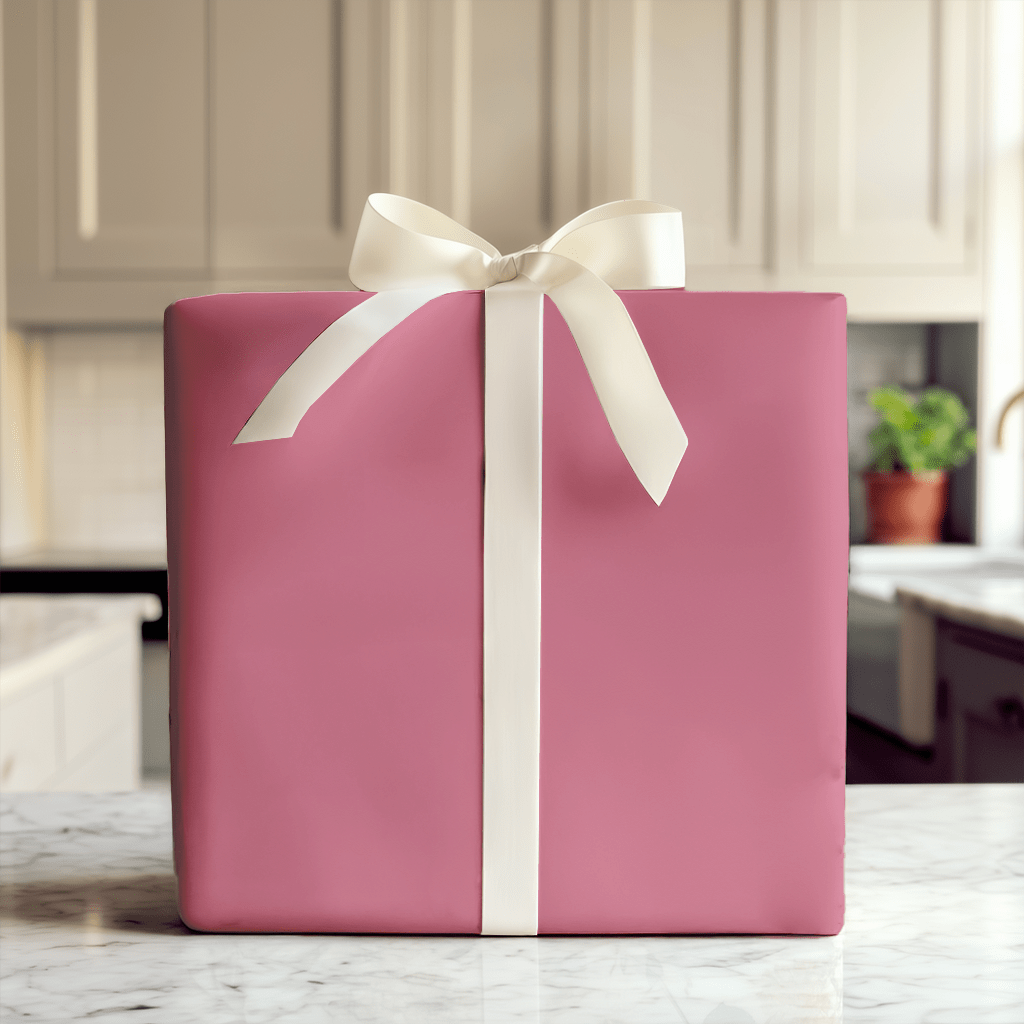 Dozen Pink Roses - Wrapping Paper - Aspen & Arlo