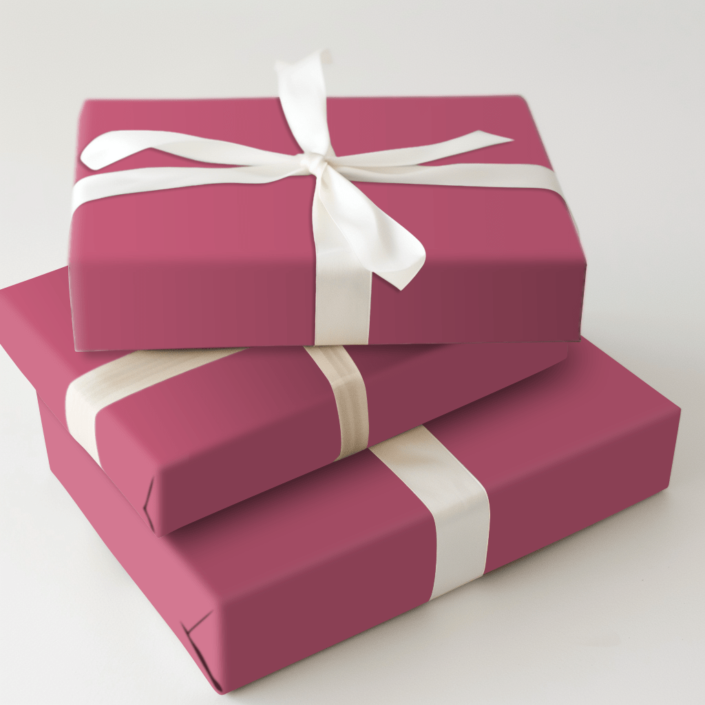 Dozen Pink Roses - Wrapping Paper - Aspen & Arlo