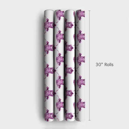 Raining Bull - Wrapping Paper - Aspen & Arlo