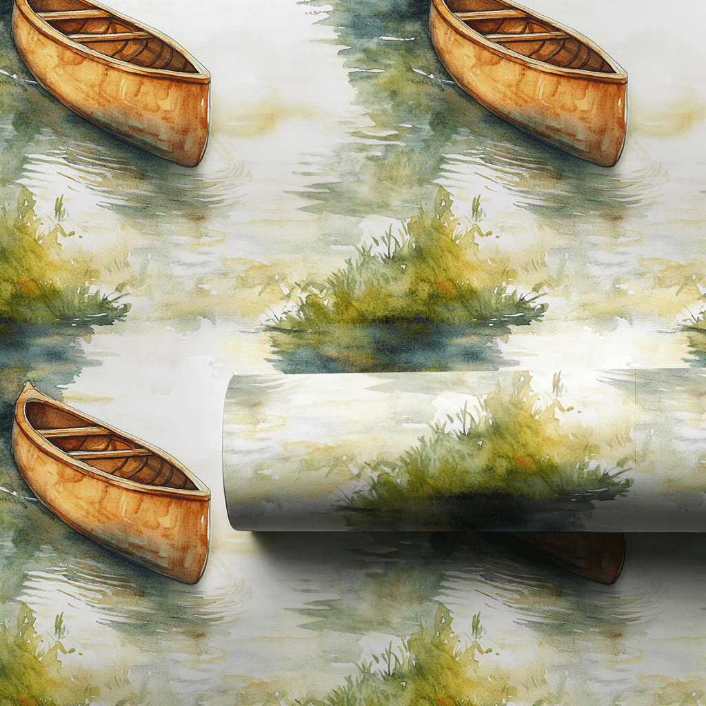 Floating Paradise - Wrapping Paper - Aspen & Arlo