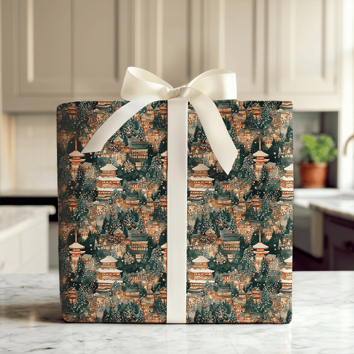 Jingle In Tokyo - Wrapping Paper - Aspen & Arlo