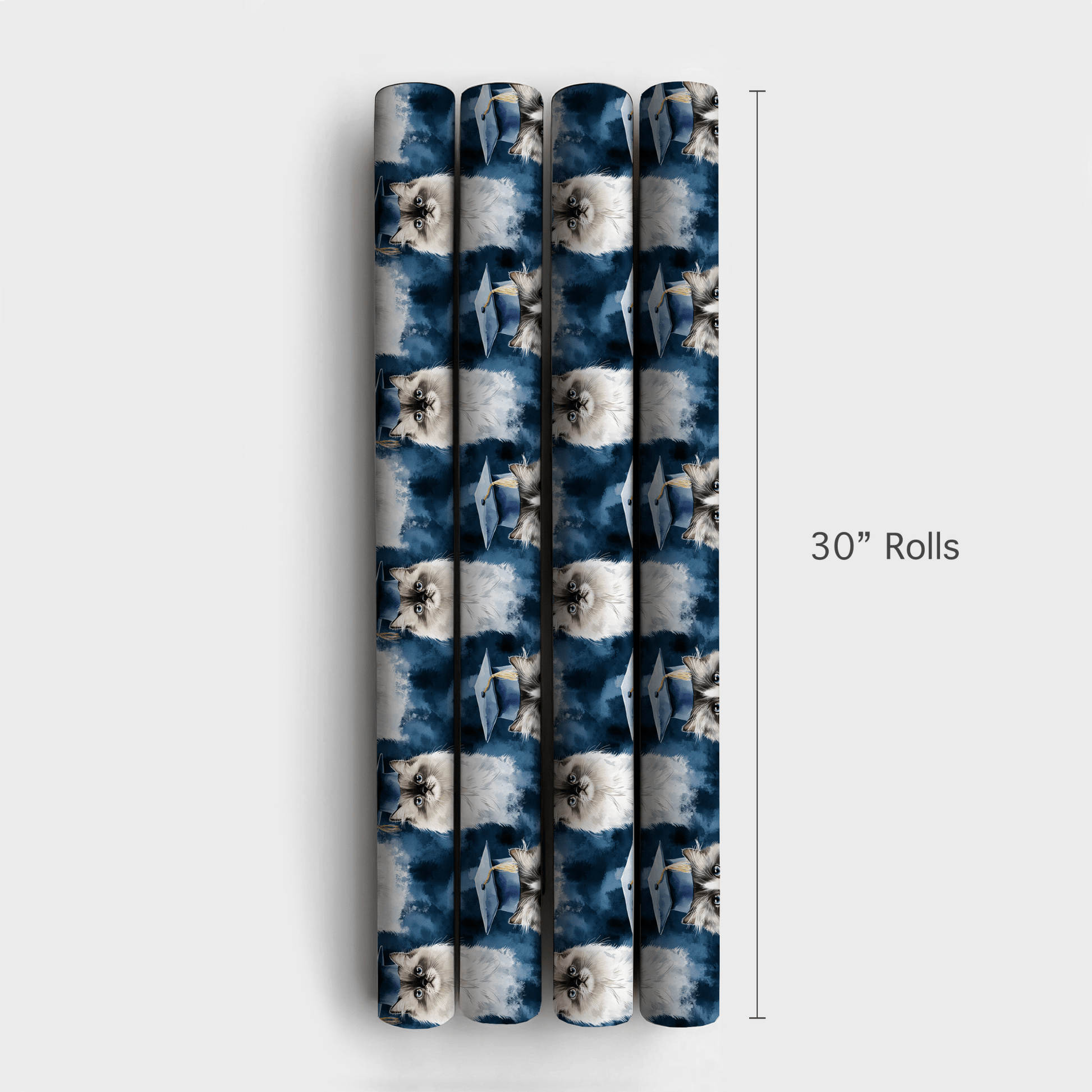 Persian Longhair Graduate - Wrapping Paper - Aspen & Arlo