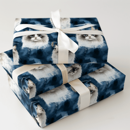 Persian Longhair Graduate - Wrapping Paper - Aspen & Arlo