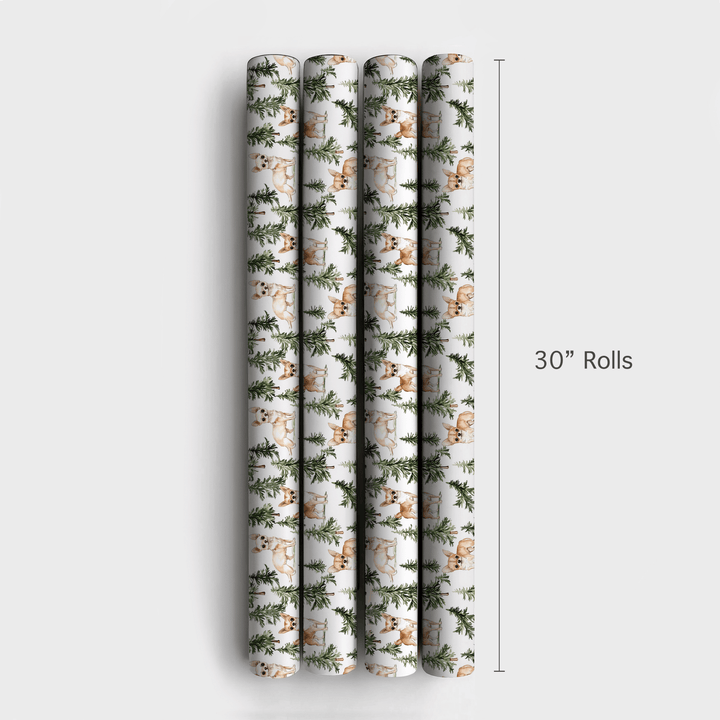 Snow Day for Chihuahuas - Wrapping Paper - Aspen & Arlo
