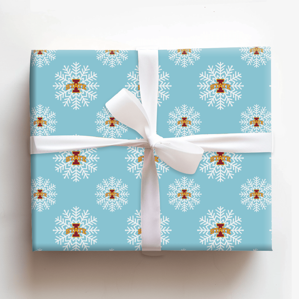 Snowy Iowa State - Wrapping Paper - Aspen & Arlo