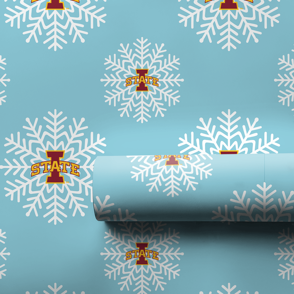 Snowy Iowa State - Wrapping Paper - Aspen & Arlo